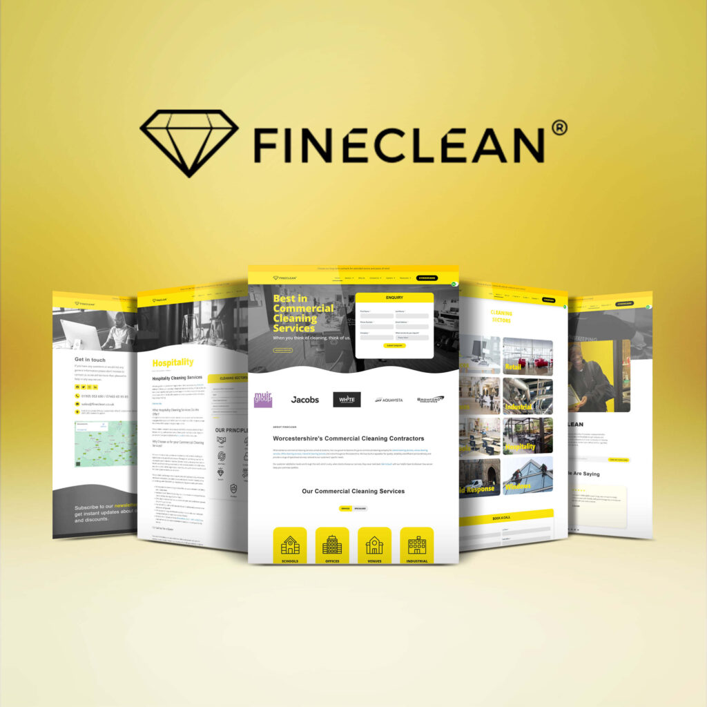 Website Development for FINECLEAN